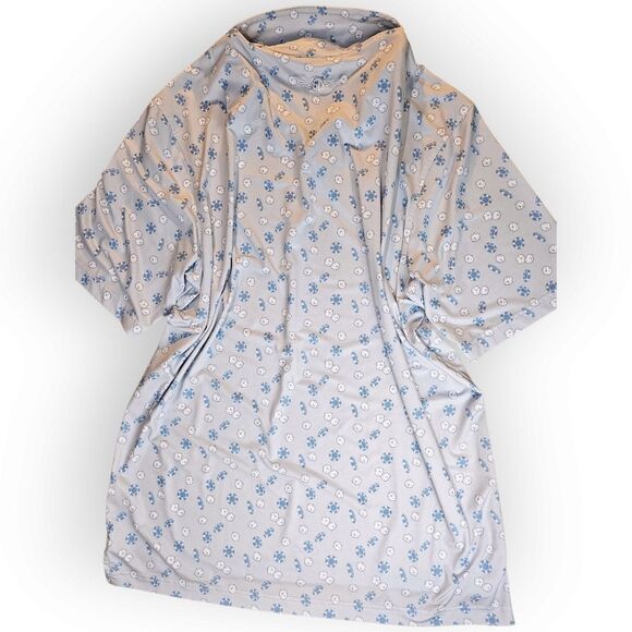 Straight Down Let It Ride Light Blue Dice Casino Golf Polo XLarge - Picture 7 of 8